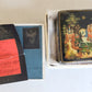 RUSSIAN PALEKH SCHOOL 5 SIDES PAINTED LACQUER BOX vintage SLEEPING PRINCESS