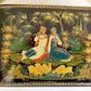 RUSSIAN PALEKH SCHOOL 1983 HAND PAINTED LACQUER BOX vintage THE COUPLE