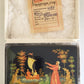 RUSSIAN PALEKH SCHOOL 1985 HAND PAINTED LACQUER BOX vintage THE PARTING