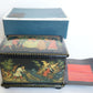 RUSSIAN PALEKH SCHOOL all sides PAINTED LACQUER BOX vintage TALE of GOLDEN FISH