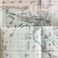 1851 MICHIGAN 3 MAPS antique AMERICANA