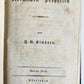 1819 HEBREW PROPHETS antique 3 VOLUMES in GERMAN by Johann Eichhorn