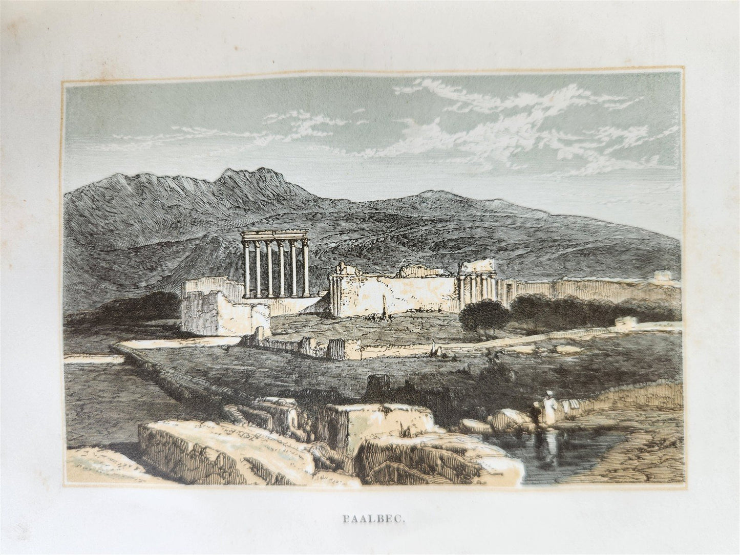 1853 VISIT to HOLY LAND EGYPT & ITALY by IDA PFEIFFER antique ILLUSTRATED