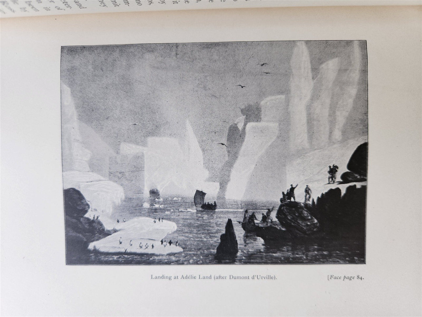 1900 ANTARCTIC REGIONS Dr. Karl Fricker antique ILLUSTRATED 1st EDITION English