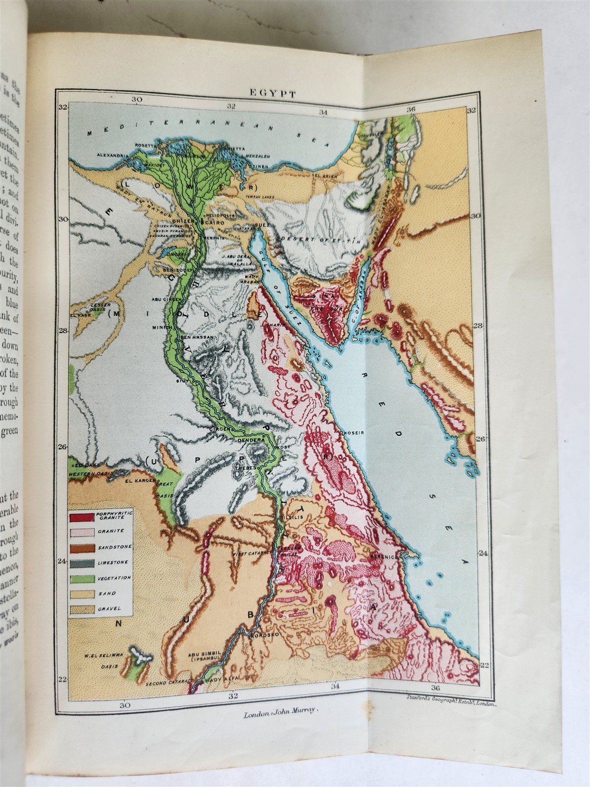 1889 SINAI and PALESTINE by Arthur Penrhyn Stanley antique ILLUSTRATED English