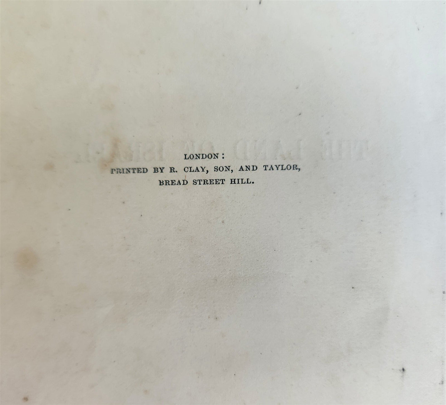 1865 LAND of ISRAEL journal of travels in PALESTINE antique ILLUSTRATED English