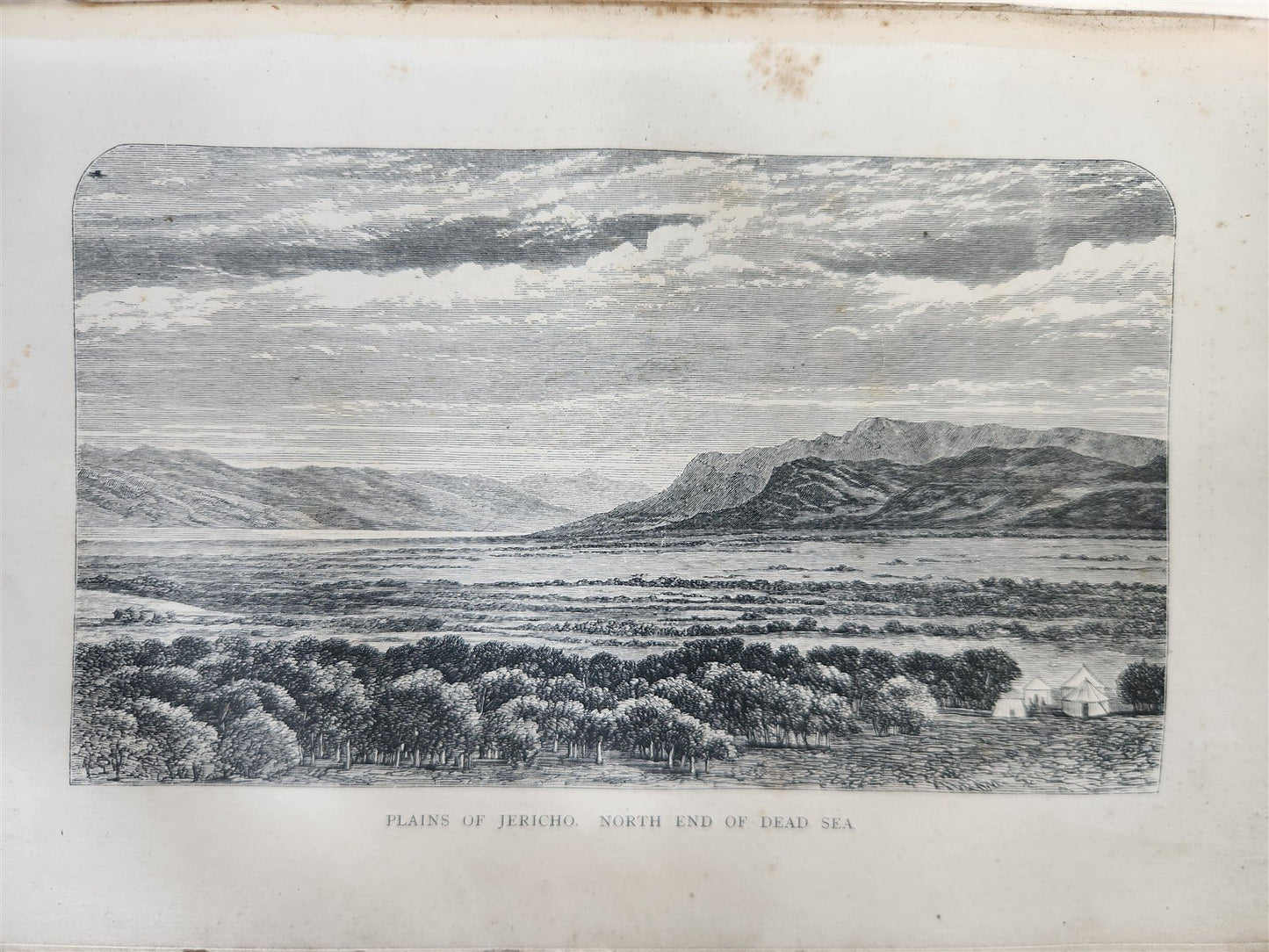 1865 LAND of ISRAEL journal of travels in PALESTINE antique ILLUSTRATED English