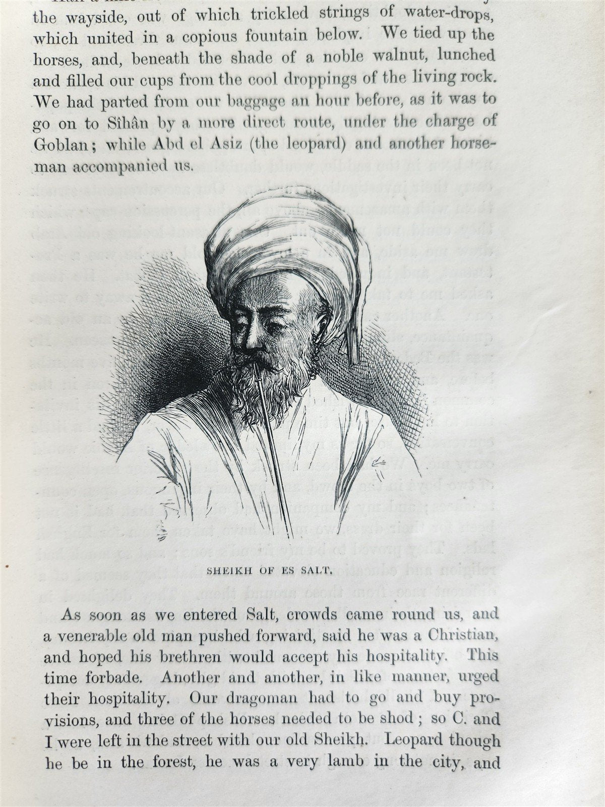 1865 LAND of ISRAEL journal of travels in PALESTINE antique ILLUSTRATED English