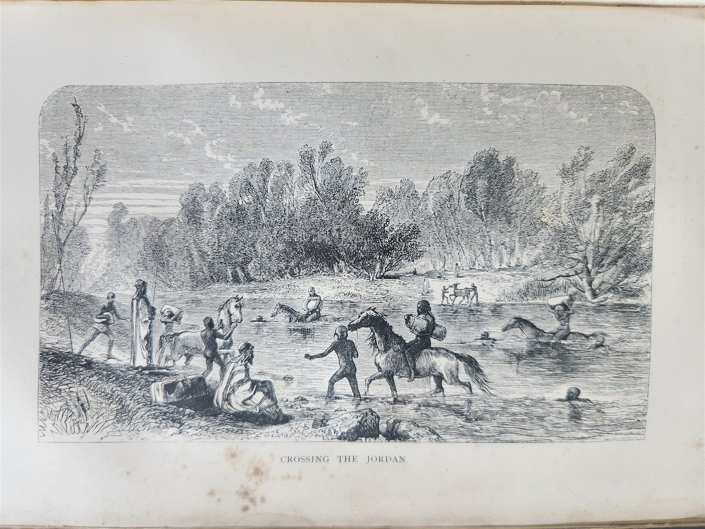 1865 LAND of ISRAEL journal of travels in PALESTINE antique ILLUSTRATED English