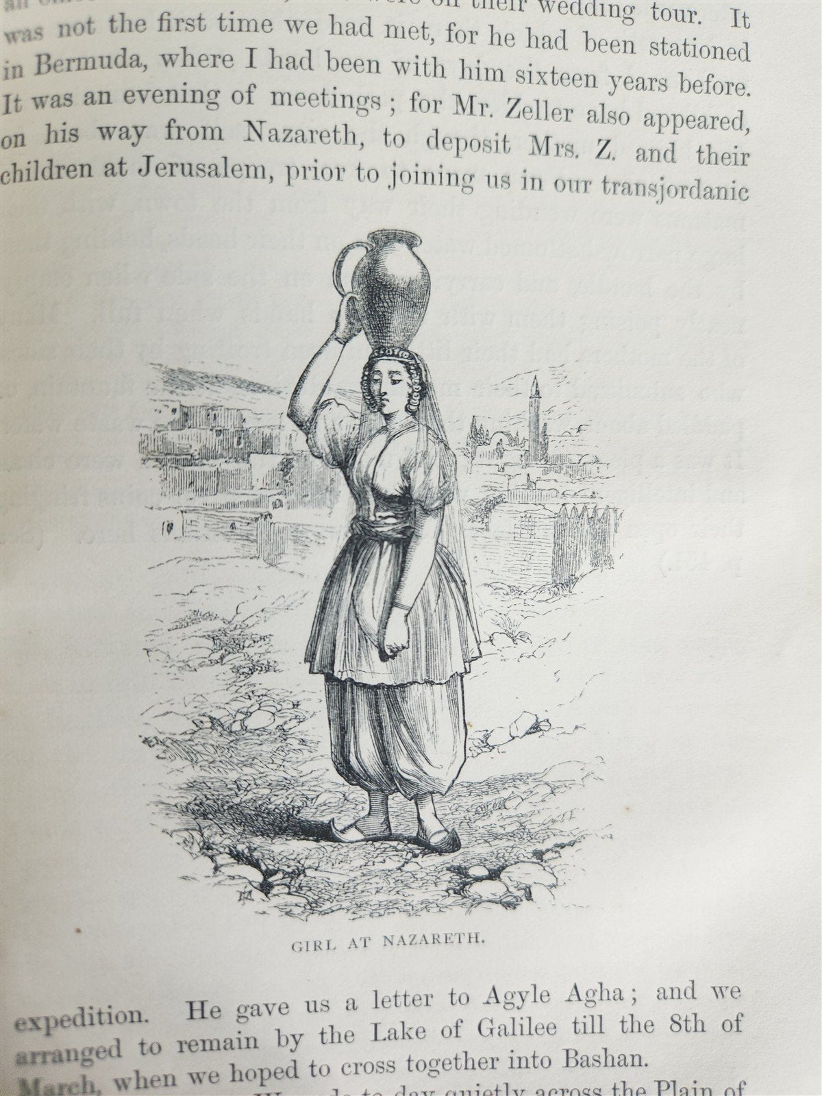 1865 LAND of ISRAEL journal of travels in PALESTINE antique ILLUSTRATED English