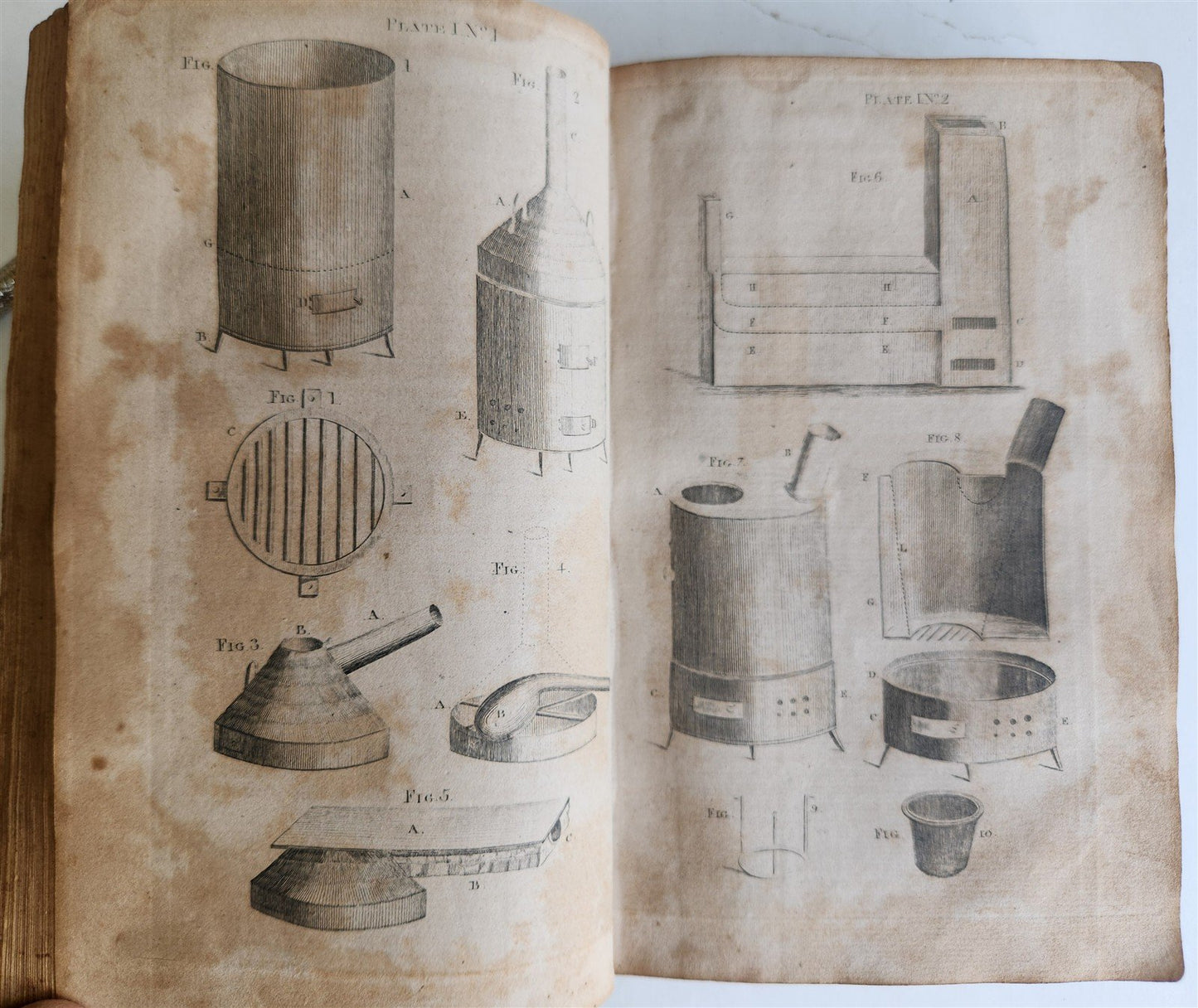 1797 PHARMACOPAIA in ENGLISH antique THE EDINBURGH NEW DISPENSATORY Scotland