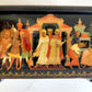 RUSSIAN PALEKH SCHOOL 1990 all sides PAINTED LACQUER BOX vintage HIGH QUALITY