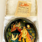 RUSSIAN PALEKH SCHOOL 1984 HAND PAINTED LACQUER BOX vintage TSAR GVIDON