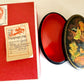 RUSSIAN PALEKH SCHOOL 1984 HAND PAINTED AMAZING LACQUER BOX vintage MAGIC CARPET