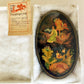 RUSSIAN PALEKH SCHOOL 1984 HAND PAINTED AMAZING LACQUER BOX vintage MAGIC CARPET
