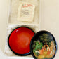 RUSSIAN PALEKH SCHOOL 1984 HAND PAINTED LACQUER BOX vintage A LITTLE SHEPHERD