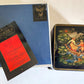 RUSSIAN PALEKH SCHOOL 1986 5 SIDES PAINTED LACQUER BOX vintage by V. BUTORINA