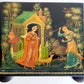 RUSSIAN PALEKH SCHOOL 1984 5 SIDES PAINTED LACQUER BOX vintage DEAD PRINCESS