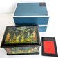 RUSSIAN PALEKH SCHOOL 1986 5 SIDES PAINTED LACQUER BOX vintage MUSEUM QUALITY