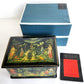 RUSSIAN PALEKH SCHOOL 1986 5 SIDES PAINTED LACQUER BOX vintage MUSEUM QUALITY