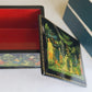 RUSSIAN PALEKH SCHOOL 1986 5 SIDES PAINTED LACQUER BOX vintage MUSEUM QUALITY