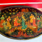 RUSSIAN PALEKH SCHOOL HAND PAINTED LACQUER BOX vintage MUSEUM QUALITY Snowmaiden