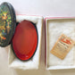 RUSSIAN PALEKH SCHOOL HANDPAINTED LACQUER BOX FROG PRINCESS vintage FINE QUALITY