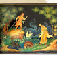 RUSSIAN PALEKH SCHOOL HAND PAINTED LACQUER BOX TSAR GVIDON vintage HIGH QUALITY