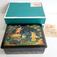 RUSSIAN PALEKH SCHOOL HAND PAINTED LACQUER BOX TSAR GVIDON vintage HIGH QUALITY