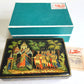 RUSSIAN PALEKH SCHOOL MUSEUM QUALITY LACQUER BOX DEAD PRINCESS vintage 1985