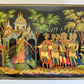 RUSSIAN PALEKH SCHOOL MUSEUM QUALITY LACQUER BOX DEAD PRINCESS vintage 1985