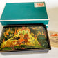 RUSSIAN PALEKH SCHOOL MUSEUM QUALITY LACQUER BOX RUSLAN & LUDMILA vintage 1985
