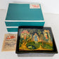 RUSSIAN PALEKH SCHOOL MUSEUM QUALITY LACQUER BOX FROG PRINCESS vintage 1985