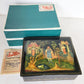RUSSIAN PALEKH SCHOOL MUSEUM QUALITY LACQUER BOX FROG PRINCESS vintage 1985