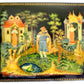 RUSSIAN PALEKH SCHOOL MUSEUM QUALITY LACQUER BOX FROG PRINCESS vintage 1985