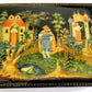 RUSSIAN PALEKH SCHOOL MUSEUM QUALITY LACQUER BOX FROG PRINCESS vintage 1985