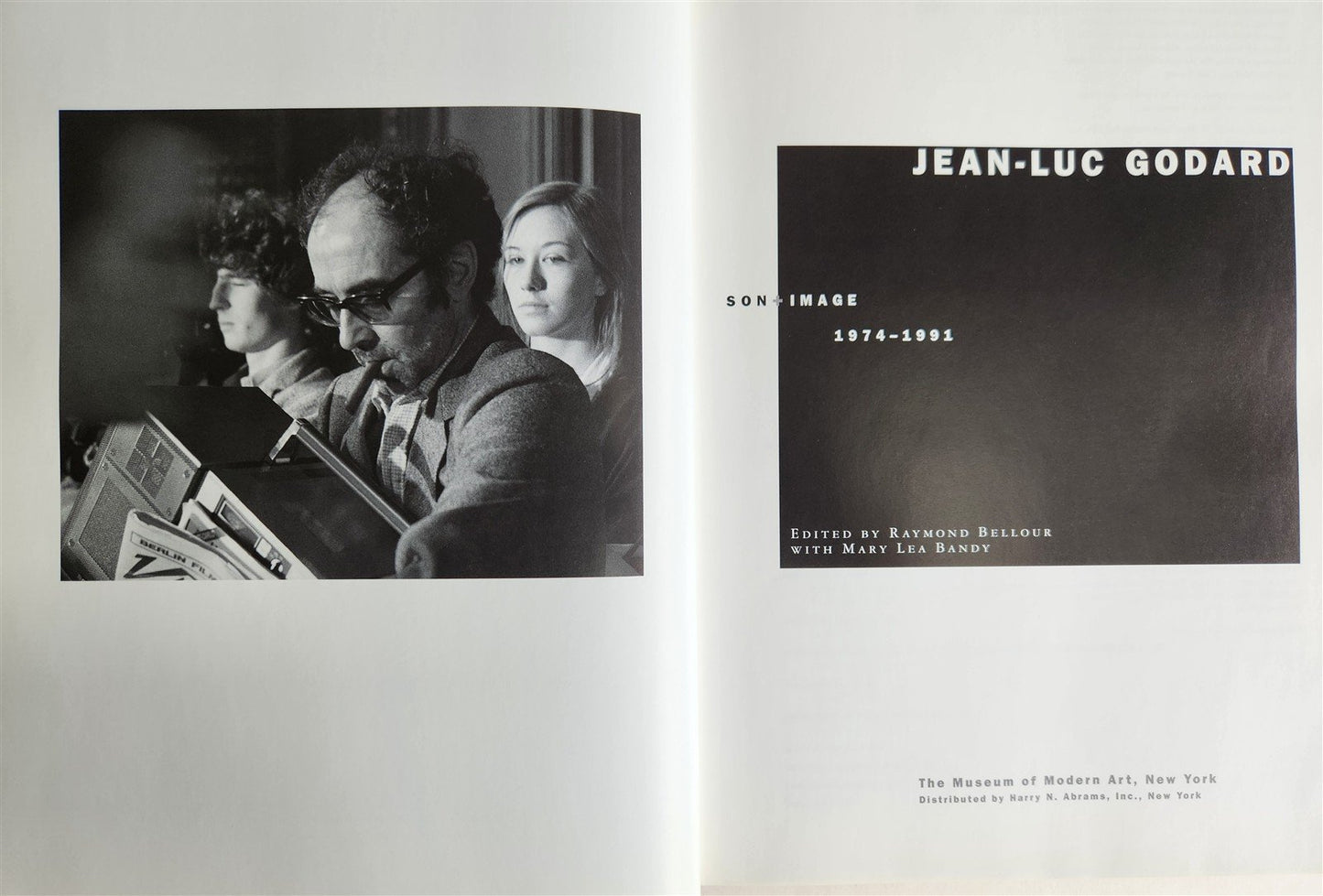 1992 ART PHOTO BOOK Jean-Luc Godard: Son + Image 1974-1991 ILLUSTRATED ALBUM