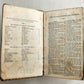 1837 BIBLE in ENGLISH antique MIDDLETOWN CT. Americana NAMED BINDING