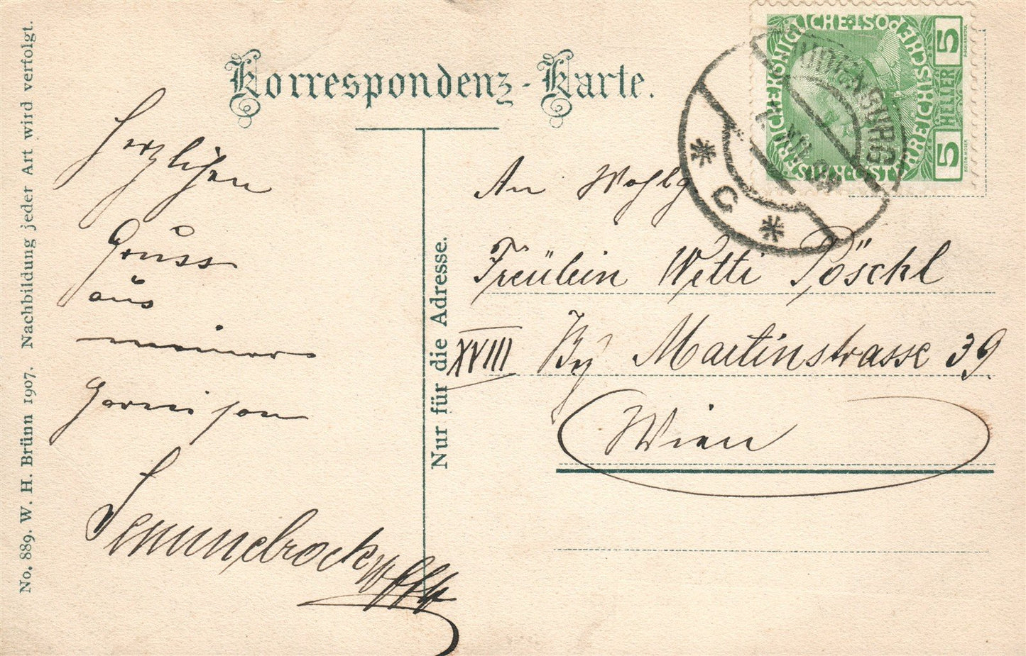 AUSTRIA JUDENBURG HAUPTPLATZ ANTIQUE POSTCARD