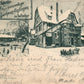 GERMANY KURHAUSANLAGE JAGERHAUS-ESSLINGEN ANTIQUE POSTCARD
