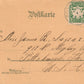 GERMANY POTTENSTEIN ANTIQUE POSTCARD