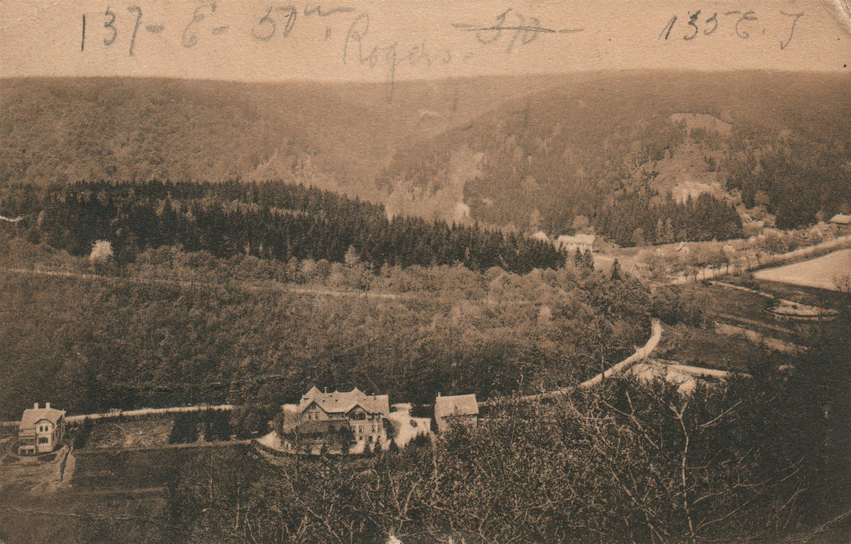 GERMANY WENDEFURT HOTEL ANTIQUE POSTCARD