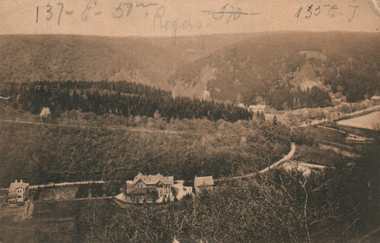 GERMANY WENDEFURT HOTEL ANTIQUE POSTCARD