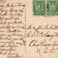 GERMANY KYFFHAUSER DENKMAL BARBAROSSA MONUMENT w/ SONG NOTES ANTIQUE POSTCARD