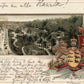 GERMANY CANNSTATT KURSAAL 1900 ANTIQUE POSTCARD