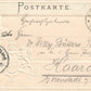 GERMANY CANNSTATT KURSAAL 1900 ANTIQUE POSTCARD