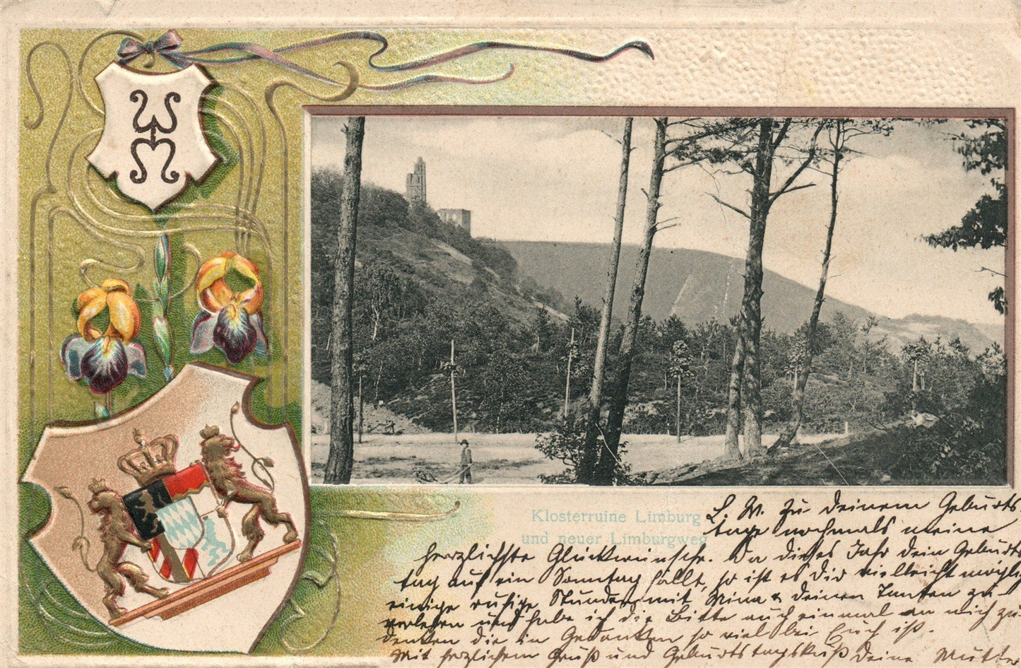 GERMANY LIMBURG ANTIQUE POSTCARD