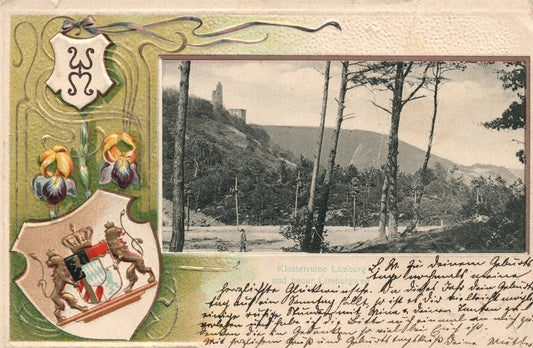 GERMANY LIMBURG ANTIQUE POSTCARD