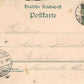 GERMANY DRESDNER WALDSCHLOSSCHEN ANTIQUE POSTCARD