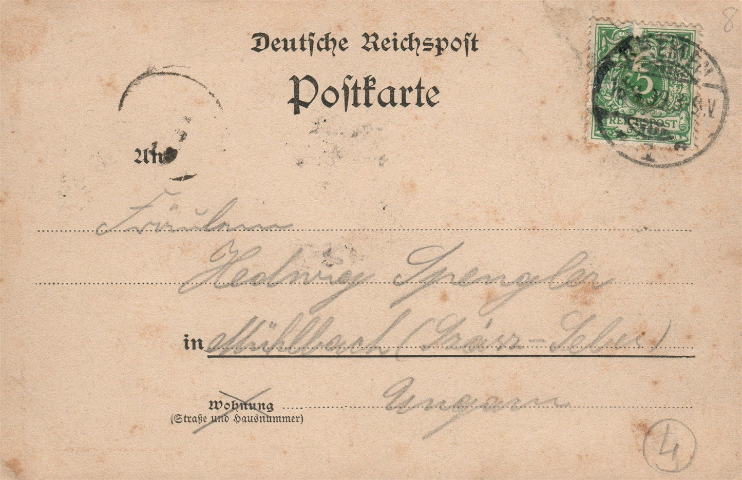 GERMANY BREMEN ANTIQUE POSTCARD